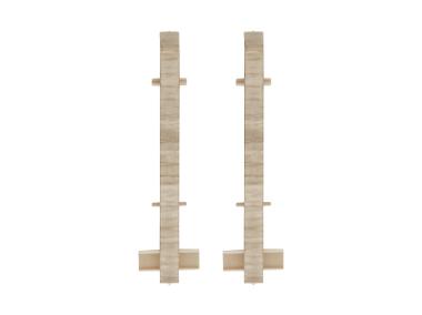 Zdjęcie: Zakończenia do listwy przypodłogowej Masterline łącznik 1 kpl. 2 szt. Copper wood Mat CEZAR