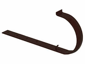 Uchwyt rynny Kanion 130 mm ciemny brąz stal WAVIN