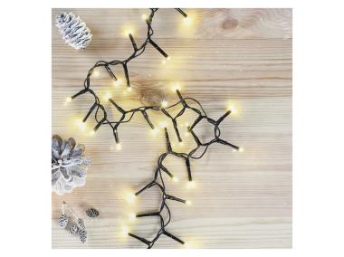 Zdjęcie: Lampki choinkowe LED Classic Cluster, jeżyk, 400 LED 8 m, ciepła biel, IP44 EMOS