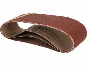 Pasy ścierne bezkońcowe 75x533 mm, 3 szt., gr 80 PROLINE