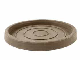 Podstawka pod doniczkę 21x21x2 cm taupe TIN TOURS