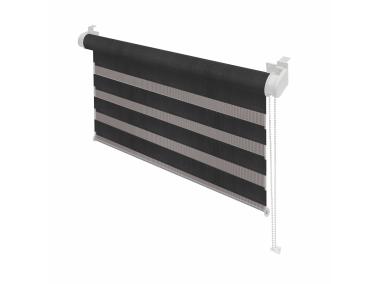 Zdjęcie: Roleta Day&Night antracyt 57x140 cm GARDINIA