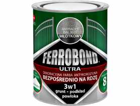 Farba antykorozyjna Ferrobond Ultra młotek antracyt 0,7L JURGA