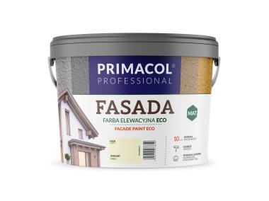 Zdjęcie: Farba fasadowa Eco kolor waniliowy 9 L PRIMACOL