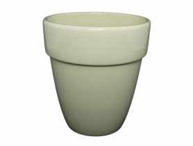 Donica 21 cm kremowa CERMAX