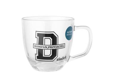 Zdjęcie: Kubek Oslo 420 ml dekoracja D jak Dziadek 1 ALTOM DESIGN
