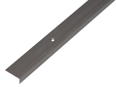 Zdjęcie: Listwa schodowa ALU brąz 1000x24,5x10 mm ALBERTS