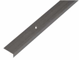 Listwa schodowa ALU brąz 1000x24,5x10 mm ALBERTS