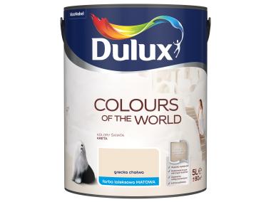 Zdjęcie: Farba do wnętrz Kolory Świata 5 L grecka chałwa DULUX