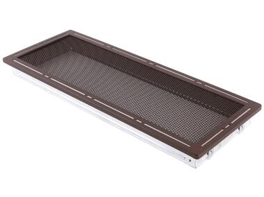 Zdjęcie: Kratka kominkowa wentylacyjna Trend 16x45 cm brąz brokatowy PARKANEX