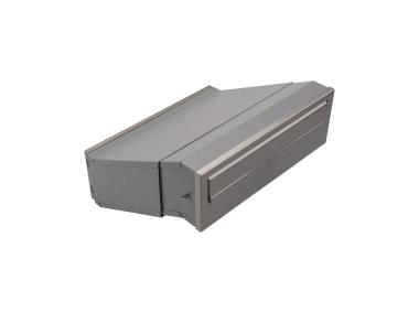 Zdjęcie: Skrzynka na listy SM do wmurowania 2-stronna nierdzewna METRO