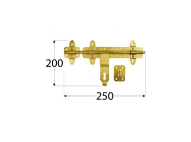 Zdjęcie: Zasuwa ciężka 250x200 mm WCZ250 DMX