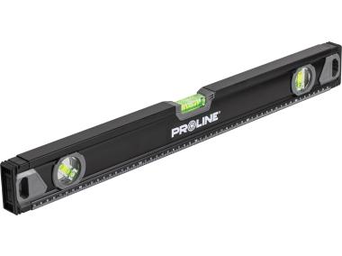 Zdjęcie: Poziomnica premium 3 libelki, frezowana, 0,5mm / 1m, poziomica, magnes 2%, 60 cm PROLINE