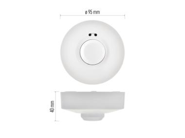 Zdjęcie: Czujnik ruchu MW IP20 1200W biały EMOS