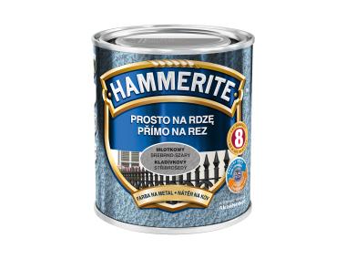Zdjęcie: Farba do metalu 0,7 L młotkowy srebrno-szary HAMMERITE