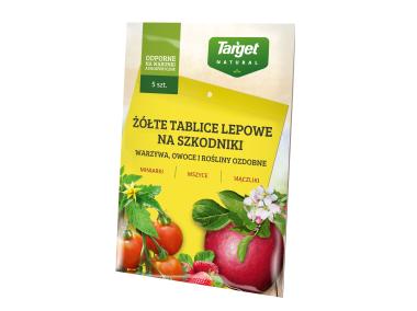 Zdjęcie: Tablice lepowe do wykrywania szkodliwych owadów 5 szt TARGET