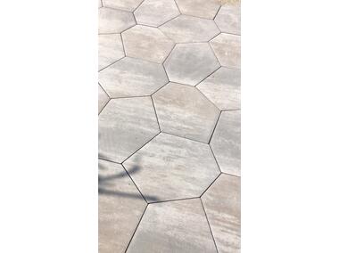 Zdjęcie: Polbruk Exa 4.5 cm taupe mokka-stalowo-biały POLBRUK