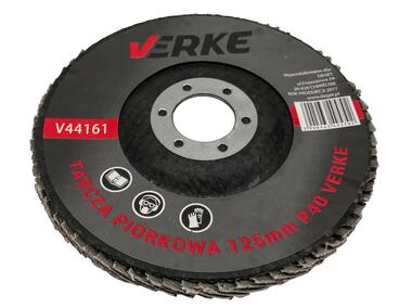 Zdjęcie: Tarcza piórkowa 125 mm P40 VERKE