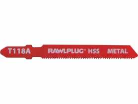 Brzeszczoty do wyrzynarek do cięcia metalu 77 mm HSS 1,2 mm 5 szt. RAWLPLUG