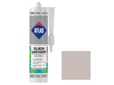 Zdjęcie: Silikon sanitarny Silton S jasnoszary ATLAS