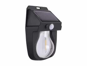 Naświetlacz solarny Led Tora 1 W WW czarny STRUHM