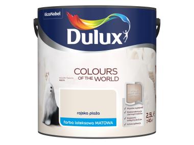 Zdjęcie: Farba do wnętrz Kolory Świata 2,5 L rajska plaża DULUX
