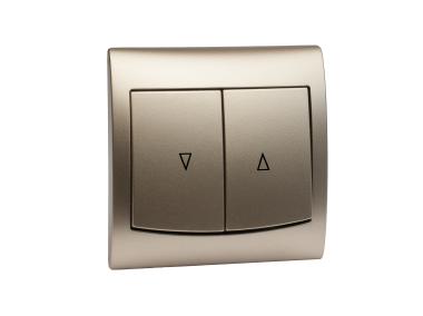 Zdjęcie: Łącznik żaluzjowy ŁP-7 V Vega satyna POLMARK