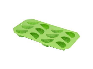 Zdjęcie: Forma silikonowa do lodu cząstki limonki 11x22 cm zielona ALTOM DESIGN