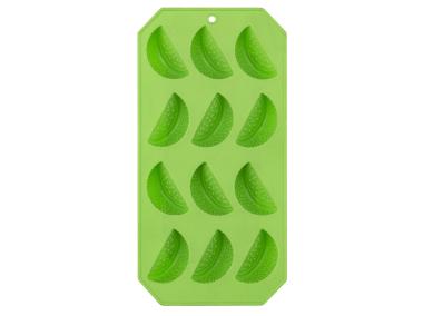 Zdjęcie: Forma silikonowa do lodu cząstki limonki 11x22 cm zielona ALTOM DESIGN