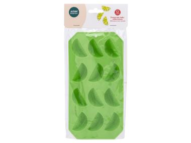 Zdjęcie: Forma silikonowa do lodu cząstki limonki 11x22 cm zielona ALTOM DESIGN