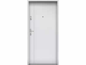 Drzwi wejściowe do mieszkań Bastion A-37 Biały 80 cm prawe OSPŁ KR CENTER
