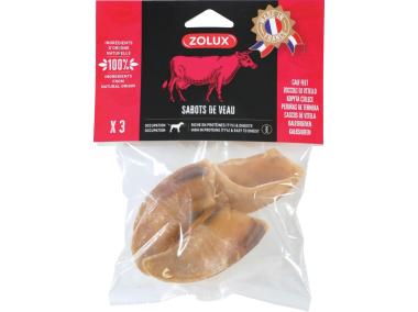 Zdjęcie: Przysmak naturalny dla psa Kopyta cielęce 3 sztuki, 90 g ZOLUX