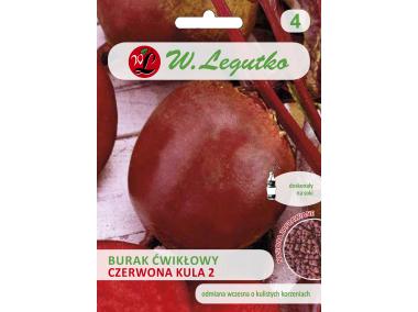 Zdjęcie: Burak ćwikłowy Czerwona Kula 2 czerwone W. LEGUTKO