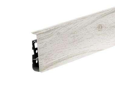Zdjęcie: Listwa przypodłogowa PVC Hi Line Prestige 2,2x7,5 cm 2,50 m Dąb Narwik Mat CEZAR
