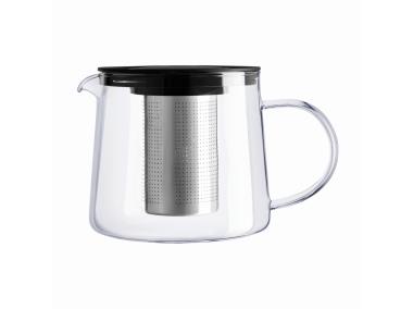 Zdjęcie: DZBANEK Z ZAPARZACZEM I PŁASKĄ POKRYWĄ 1,5L COLOR BOX