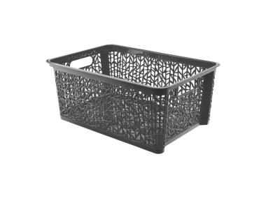 Zdjęcie: Koszyk Bamboo 3 antracyt BRANQ