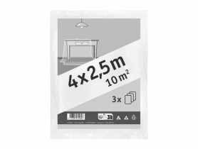 Folia malarska HDPE 4  m 4 x 2,5 m 3 sztuki CIRET