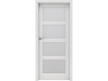 Zdjęcie: Drzwi wewnętrzne Bianco Fiori 3 modułowe INVADO