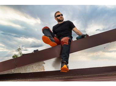 Zdjęcie: Spodnie robocze dekarskie męskie do pasa stretch 240 g/m2 L40549 LAHTI PRO