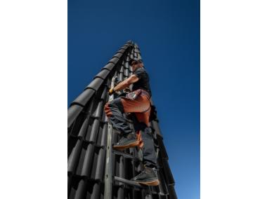 Zdjęcie: Spodnie robocze dekarskie męskie do pasa stretch 240 g/m2 L40549 LAHTI PRO