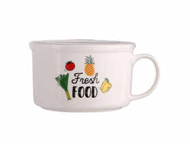 Lunch Box z uchem 800 ml z pokrywką hermetyczną Fresh Food ALTOMDESIGN
