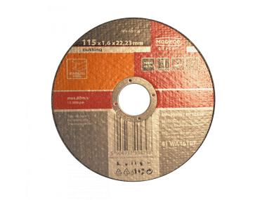 Zdjęcie: Ściernica do cięcia stali nierdz. 125x1.6x2223 mm płaska MODECO EXPERT