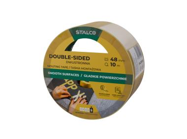 Zdjęcie: Taśma montażowa dwustronna 48 mm x 10 m STALCO