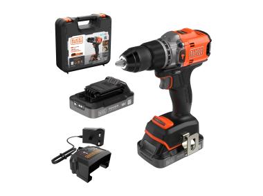 Zdjęcie: Wiertarko-wkrętarka akumultorowa 2-biegowa BLACK+DECKER