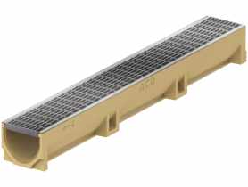 Ruszt kratowy 30x10 ze stali ocynkowanej 1 m do systemu Self Euroline i Sefl Platform ACO
