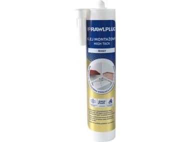 Zdjęcie: Klej uszczelniacz hybrydowy z szybkim chwytem początkowym R-SL-FIX-HIGH biały 290 ml RAWLPLUG