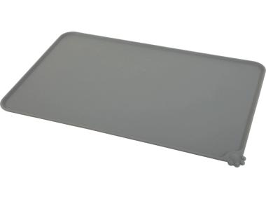Zdjęcie: Podkładka silikonowa pod miskę L 55x39 cm szara ZOLUX