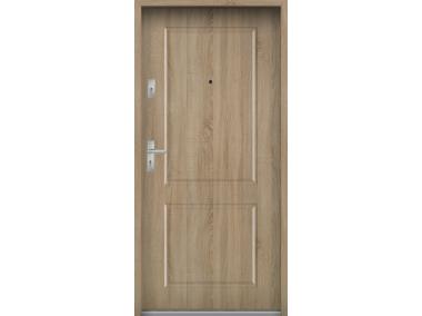 Zdjęcie: Drzwi wejściowe do mieszkań Bastion S-91 Sonoma 80 cm prawe OSPŁ KR CENTER