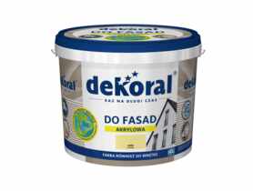 Farba fasadowa Sahara 5 L Polinit DEKORAL