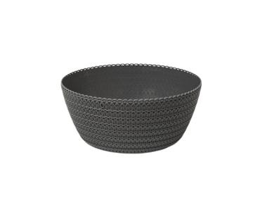 Zdjęcie: Donica Misa Jersey 24 cm antracyt LAMELA